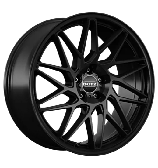 Dotz Tanaka black - 9,5x19 - ET 25 - PCD 5x112 (Belgium)