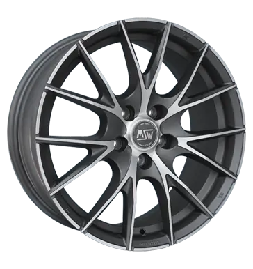 MSW 25 7,0x17 4x100 ET37 PS-Ring