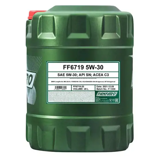 Fanfaro FANFARO 6719 Longlife 5W 30 20 L 15356599