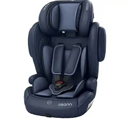 Osann Rehausseur de chaise Junior Isofix Pixel Black avec fixation de  ceinture de 3 à 12 ans (15-36 kg)