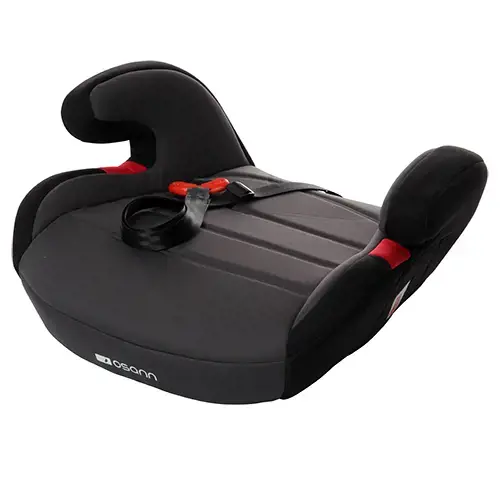 Osann Rehausseur de chaise Junior Fixation de la ceinture Nero de 3 à 12  ans (15-36 kg)