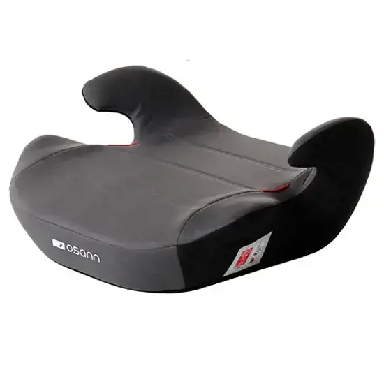 Osann Rehausseur de chaise Junior Isofix Pixel Black avec fixation de  ceinture de 3 à 12 ans (15-36 kg)