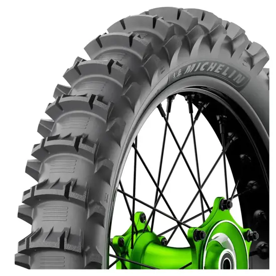 MICHELIN 100 90 19 57M TT Starcross 6 Sand NHS Rear M C 15360981