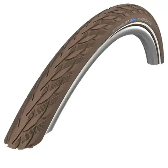 Schwalbe 37 622 DELTA CRUISER PLUS 28x140 Drahtreifen PUNCTUREGUARD SBC Reflex Schwarz Braun 15278241