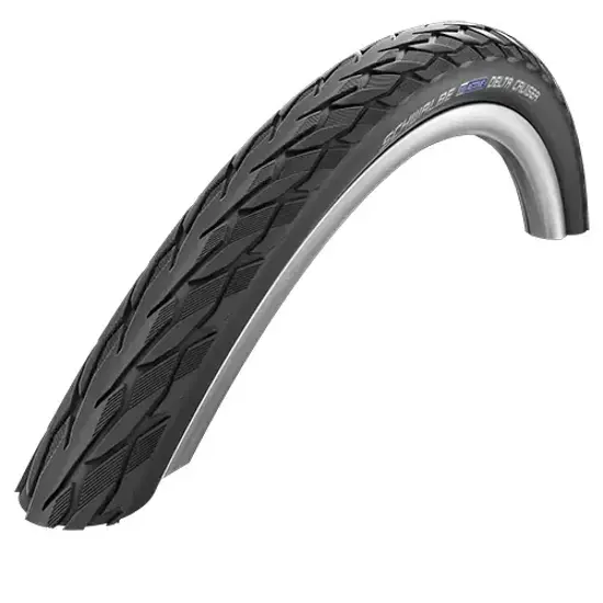 Schwalbe 37 540 DELTA CRUISER PLUS 24x1375 Drahtreifen PUNCTUREGUARD SBC Reflex Schwarz 15326152