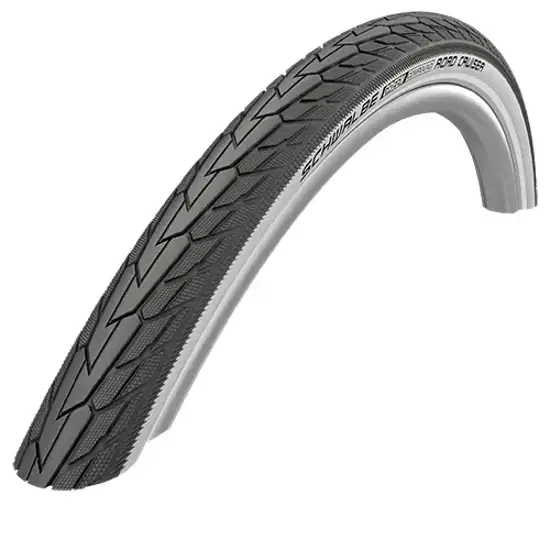 Schwalbe 47 507 ROAD CRUISER 24x175 Drahtreifen K GUARD GREEN COMPOUND Schwarz Weiss 15326425