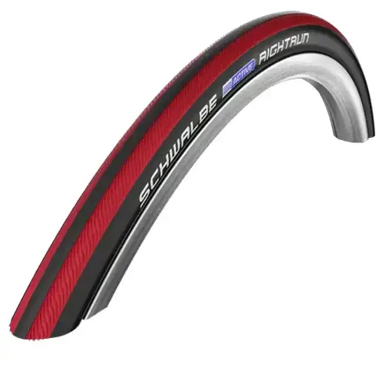 Schwalbe 25 540 RIGHTRUN 24x100 Drahtreifen K GUARD 2 GRIP Schwarz Rot 15326397