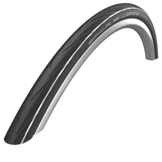 Schwalbe 25 622 LUGANO II 28x100 Drahtreifen K GUARD SILICA Schwarz Weiss 15326263