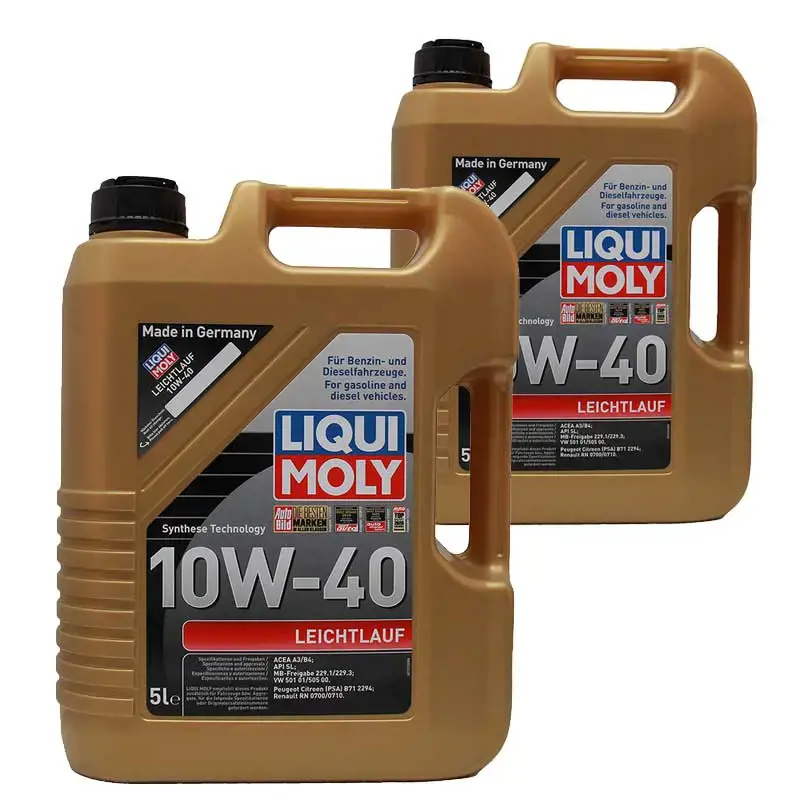 2x5 Liter Liqui Moly Brændstofbesparende olie 10W-40