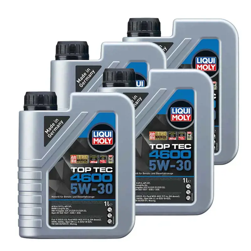 4x1 Liter Liqui Moly Top Tec 4600 5W-30