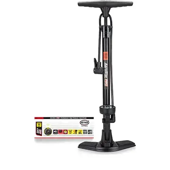Heyner Aerostar Pro Premium Standluftpumpe mit Manometer 15397746