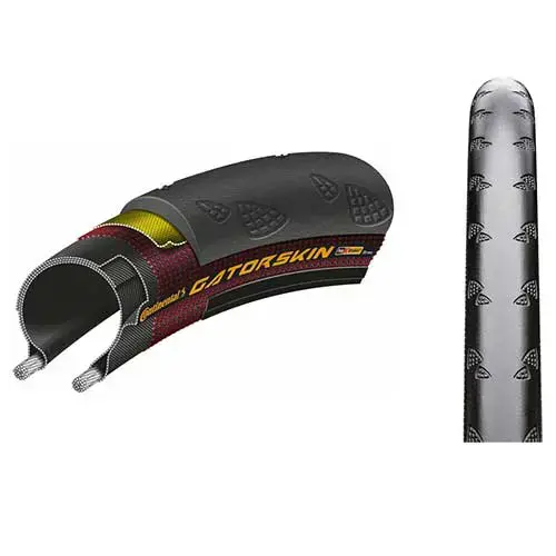 28-559, Gatorskin, PolyX Breaker, TPI 3/180, Pneu à tringle, Noir