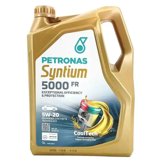 Petronas Petronas Syntium 5000 FR 5W 20 SN 5 Liter 15436258