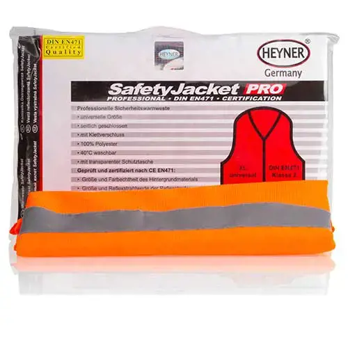 Safety Jacket PRO Warnweste orange