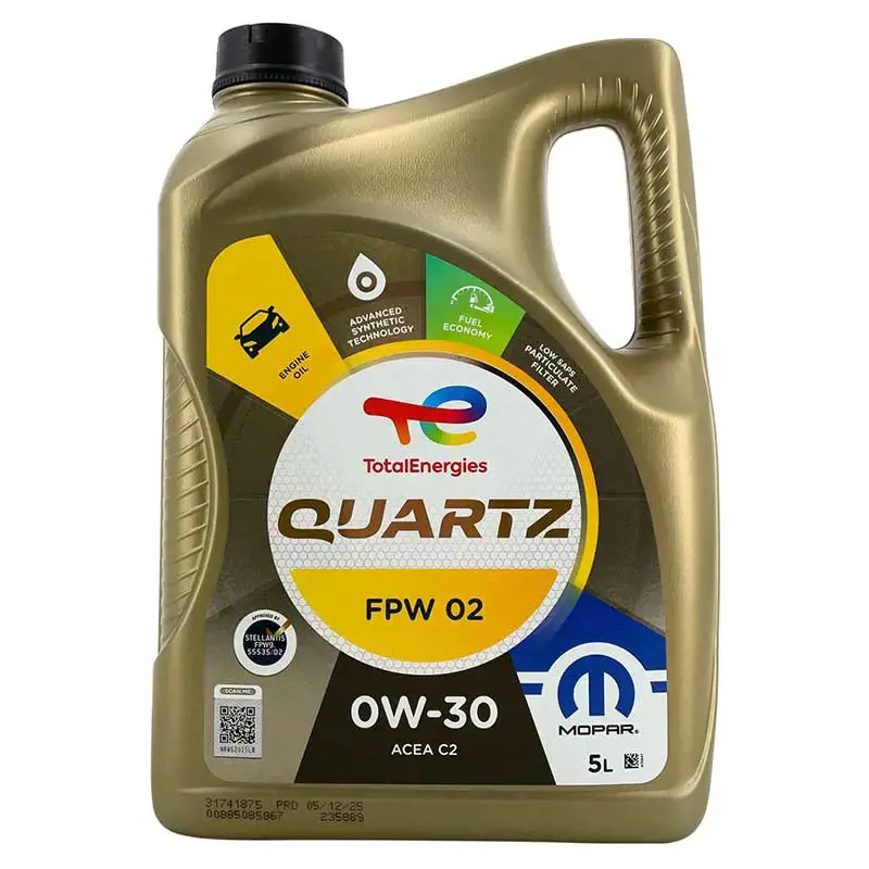 Quartz Mopar FPW02 0W-30 5 Liter