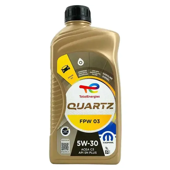 Total Total Quartz Mopar FPW03 5W 30 1 Liter 15452928