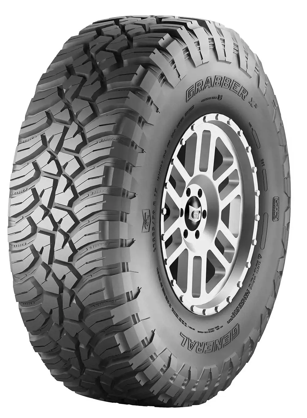 General LT265 75R16 121 118Q123 120P Grabber X3 LRE FR 15459792